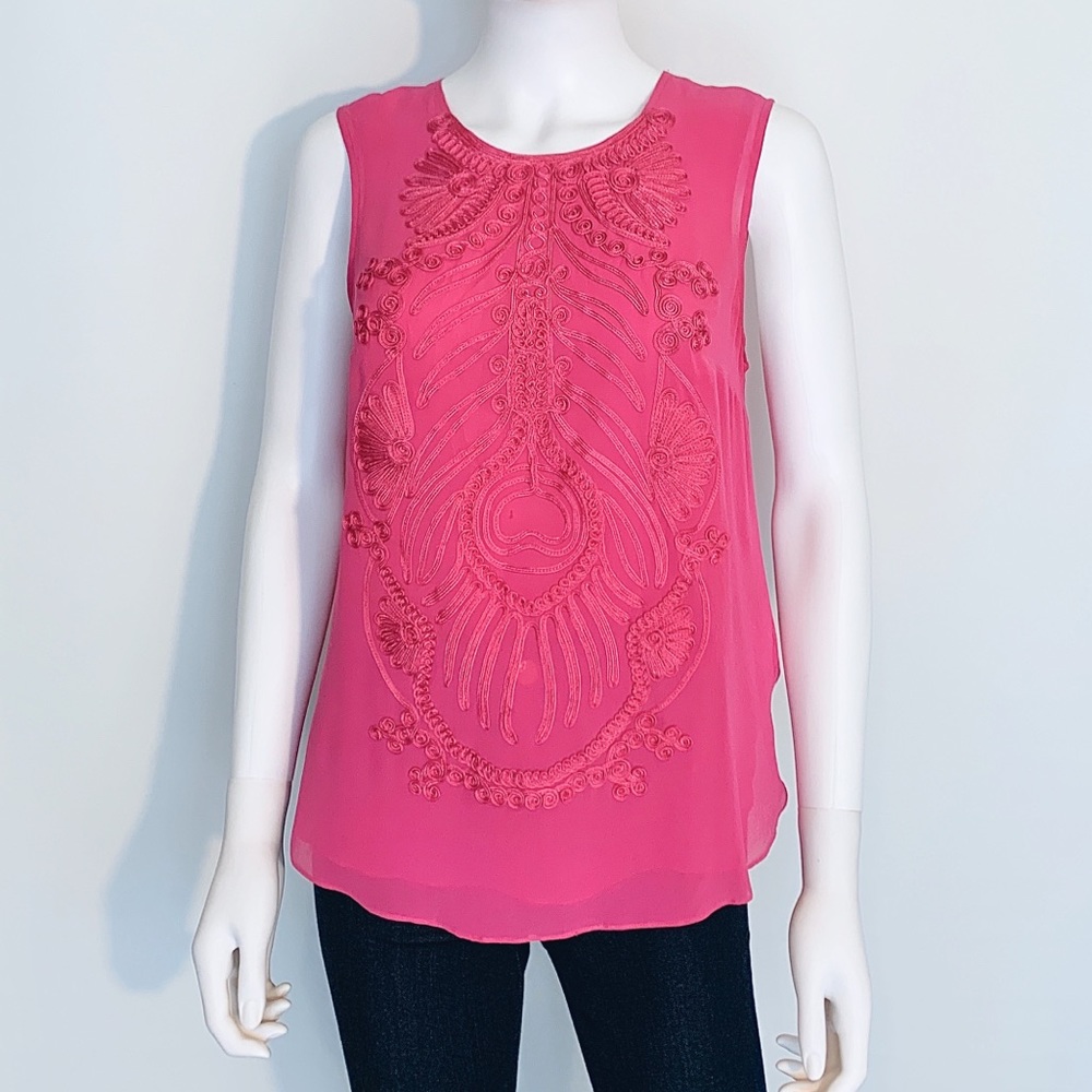 Matthew Willamson for HM Collab Blouse in Hot Pink